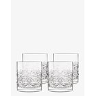 LUIGI BORMIOLI Water Glass/Whisky Glass Mixology Textures - TRANSPAREN - 38 CL