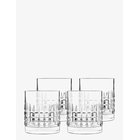 LUIGI BORMIOLI Water Glass/Whisky Glass Mixology Charme - TRANSPAREN - 38 CL