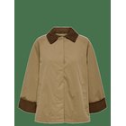 ONLY Onlorchid Mix Cordoroy Parka Coat Cs Otw - OTTER - S