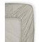 MIDNATT Fitted Sheet Pebble - GREY - 160X200 cm – kuva 1