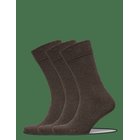AMANDA CHRISTENSEN True Ankle Sock - BROWN MELANGE - 47-50