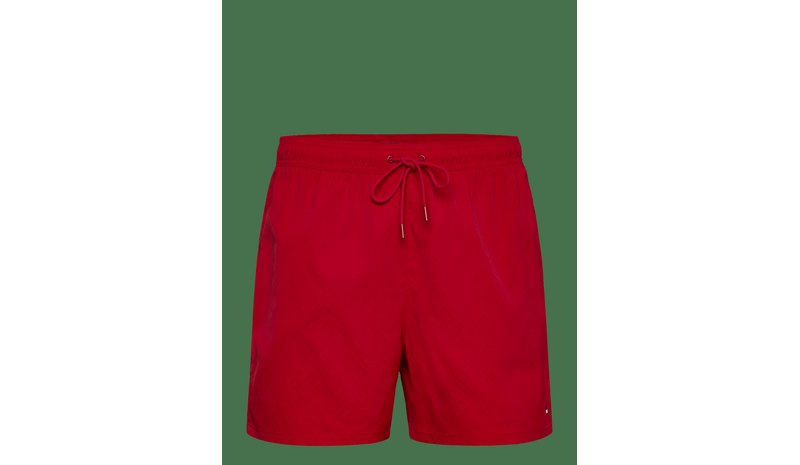 TOMMY HILFIGER Medium Drawstring Jacquard - LINEAR FLAG MONOGRAM MEDIUM RED - XL – kuva 1/2