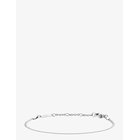 DANIEL WELLINGTON Elan Flat Chain Bracelet S - SILVER - One Size 18