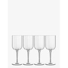 LUIGI BORMIOLI White Wine Glass Bach 4 Pcs - CLEAR - 28 cl