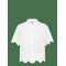 OBJECT Objelena S/S Crop Top E Rep - CLOUD DANCER - 36 – kuva 1
