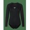 ROXY Essentials Ls Onesie Back Zip - ANTHRACITE - XL – kuva 1