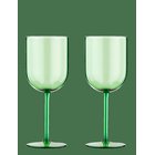 STUDIO ABOUT Wine Glass, Tall - GREEN - 25 CL