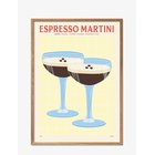 PSTR STUDIO Pstr Studio - Pstr Studio X Elin Pk - Espresso Martini - MULTI - 50X70 cm