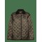 WEEKDAY Oversized Quilted Liner Jacket - DARK BROWN - M – kuva 1
