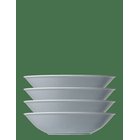 COAST Pasta Bowl Horizon 4 Pcs - BLÅ - 21 cm x 21
