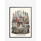 MARTIN SCHWARTZ London Standard Poster - MULTI COLOR - 50X70 cm