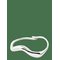 PILGRIM Evon Double Ring Silver-Plated - SILVER PLATED - One Size – kuva 1