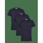 U.S. POLO ASSN. Uspa T-Shirt Arjun 3-Pack - 19-4020TCX DARK SAPPHIRE - M