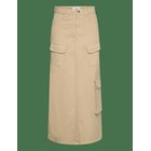 IVY COPENHAGEN Ivy-Augusta Utility Maxi Skirt Khak - KHAKI TWILL - 38