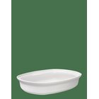 KÄHLER Hammershøi Ovenproof Dish 32X24 Cm White - WHITE - 32 cm