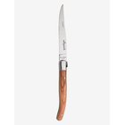 JEAN DUBOST Knife With Smooth Blade, 2,5 Mm Thickness - BROWN - L:23 cm
