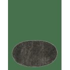 NOBLE HOUSE Bath Mat Oval Large Dark Green 70X120 - DARK GREY - 70X120 cm