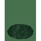 NOBLE HOUSE Bath Mat Oval Large Dark Green 70X120 - DARK GREEN - 70X120 cm