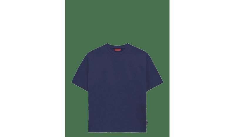 PROHIBITED Oversized Tee - NAVY - XS – kuva 1/2