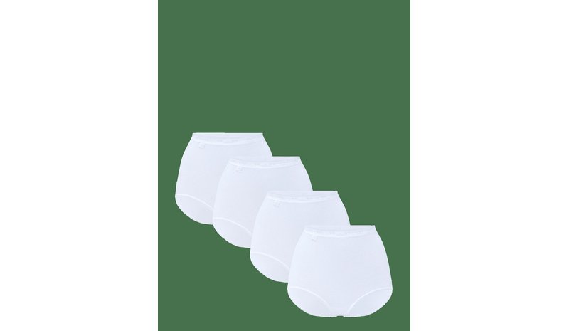 SLOGGI Sloggi Basic+ Maxi 4P - WHITE - 54 – kuva 1/2
