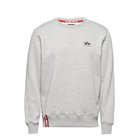 ALPHA INDUSTRIES Basic Sweatshirt Sl - GREY HEATHER - L