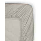 MIDNATT Fitted Sheet Pebble - GREY - 120X200 cm