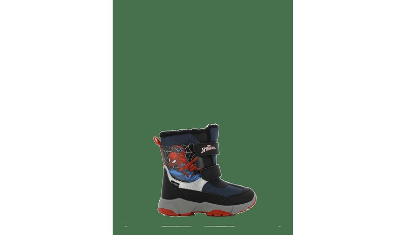 SPIDER-MAN Boys Snowboot - BLACK/GREY BLUE - 25 – kuva 1/2