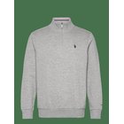 U.S. POLO ASSN. Kurt Reg Hz Uspa M Sweat - GREY MELANGE - M