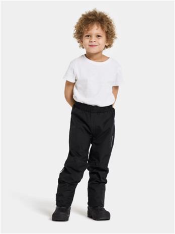DIDRIKSONS Avan Kids' Pants - BLACK - 110 – kuva 2/3