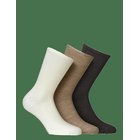 ALPACASOCKS&CO Merino Lifestyle 3-Pack - FONDENTE/GLACÉ/NATURALE - 39-42