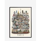 MARTIN SCHWARTZ Paris Standard Poster - MULTI COLOR - 50X70 cm