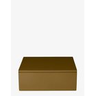 MOJOO Lux Lacquer Box - STRAW - 19X19X7 cm x 19