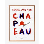 THE POSTER CLUB Tpc X Another Art Project - Le Chapeau Rond & Rouge - MULTI - 50X70 cm