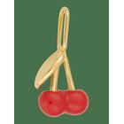 DESIGN LETTERS Darling Charm Enamel Collection, Gold Plated - DEEP SEA CORAL - L:9MM