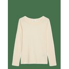 MARC O'POLO T-Shirt, Lsl, Round Neck, Slim Fit - WHITE BLUSH - XL