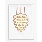 BRAINCHILD Artichoke White - MULTI-COLORED - 70X100 cm