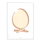 BRAINCHILD The Egg White - MULTI-COLORED - 70X100 cm