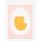 BRAINCHILD Egg Pink Paper Clip - MULTI-COLORED - 70X100 cm
