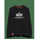 ALPHA INDUSTRIES Basic Sweatshirt Bl - BLACK - XXL