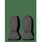 RETHINKIT STUDIOS Quilted Mittens Field Country - ALMOST BLACK - S – kuva 1