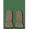 RETHINKIT STUDIOS Quilted Mittens Field Country - DUST GREEN - M – kuva 1