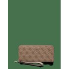 GUESS Laurel Ii Slg Large Zip Around - LATTE LOGO - One Size