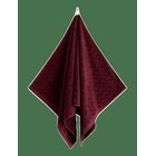 GANT Jacquard Herringbone Towel - DARKENED WINE - One Size