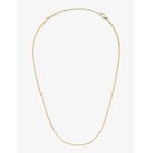 DANIEL WELLINGTON Elan Flat Chain Necklace Short G - GOLD - S 44 cm
