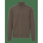 CASUAL FRIDAY Cfsebastian 0096 Halfzip Sweat - MAJOR BROWN - S