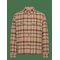 MANGO Check Overshirt With Pockets - MEDIUM BROWN - XL – kuva 1