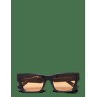 LE SPECS Le Sustain - Shmood - BLACK W/ AMBER TINT LENS - One Size
