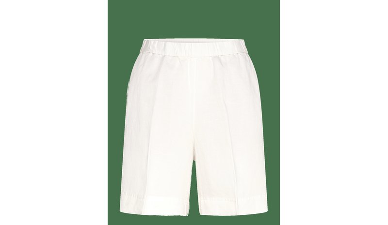 GANT Rel Linen Blend Pull On Shorts - EGGSHELL - 42 – kuva 1/2