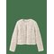 MANGO Knitted Jacket With Openwork Details - LT PASTEL BROWN - S – kuva 1
