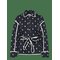 ICHI Ihkate Quilted Ja4 - TOTAL ECLIPSE GRAPHIC DOT - XXL – kuva 1